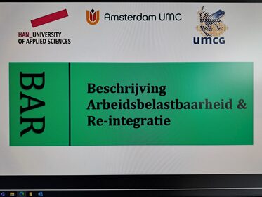 BAR film Beschrijving Arbeidsbelasbaarheid en Re-integratie juni 2025
