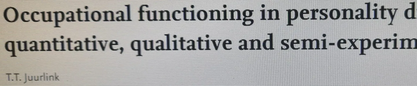 Naam Proefschrift Trees Juurlink