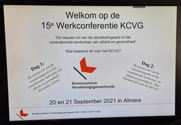 Welkom 15e Werkconf. 2021